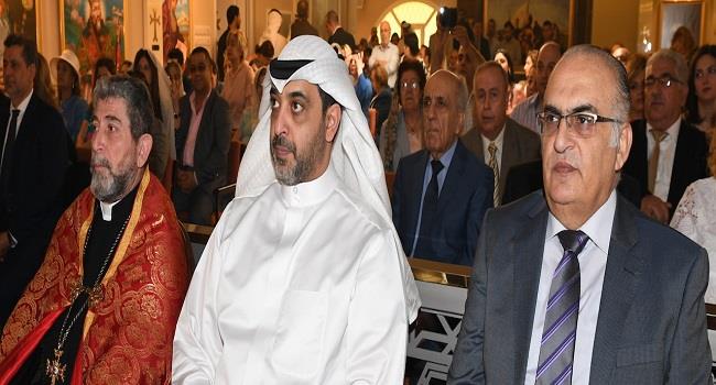 ممثل سمو الأمير يحضر قداسا احتفاليا في مطرانية الأرمن في الكويت والدول المجاورة