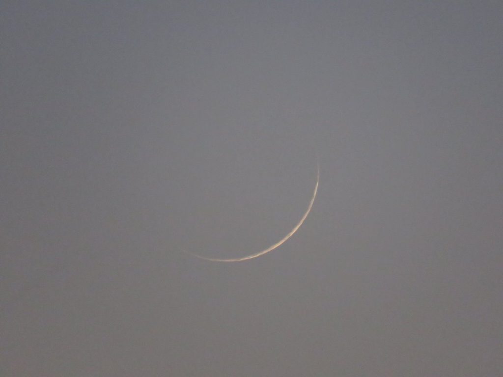 صور رائعة لولادة #هلال شهر #رمضان_المبارك #رمضان_كريم
