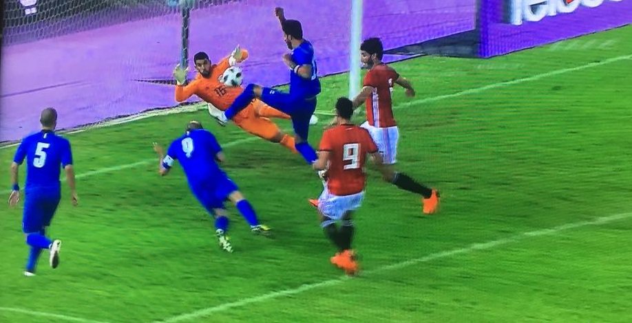 بالفيديو | هدف فهد الأنصاري في منتخب مصر #الكويت_مصر
