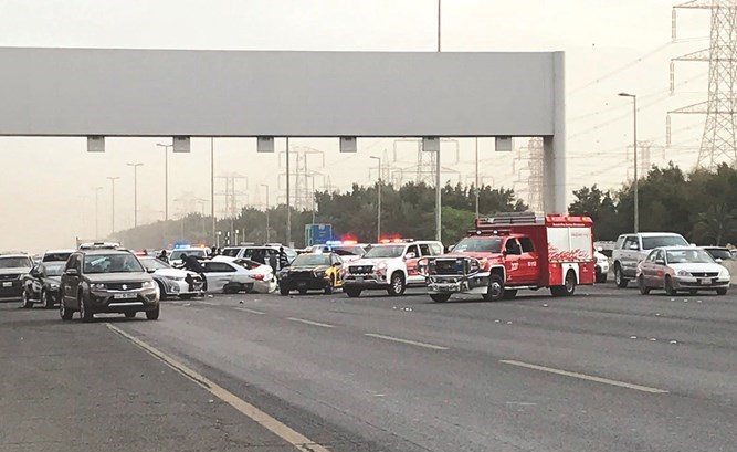 428 وفاة بسبب الحوادث المرورية في 2017