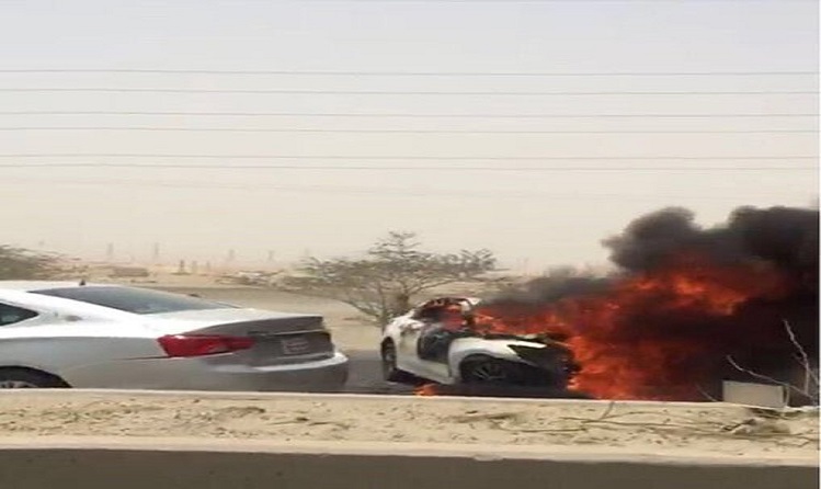 بالفيديو | وفاة شخصين أحدهما مواطن في حادث الدائري السادس المروع