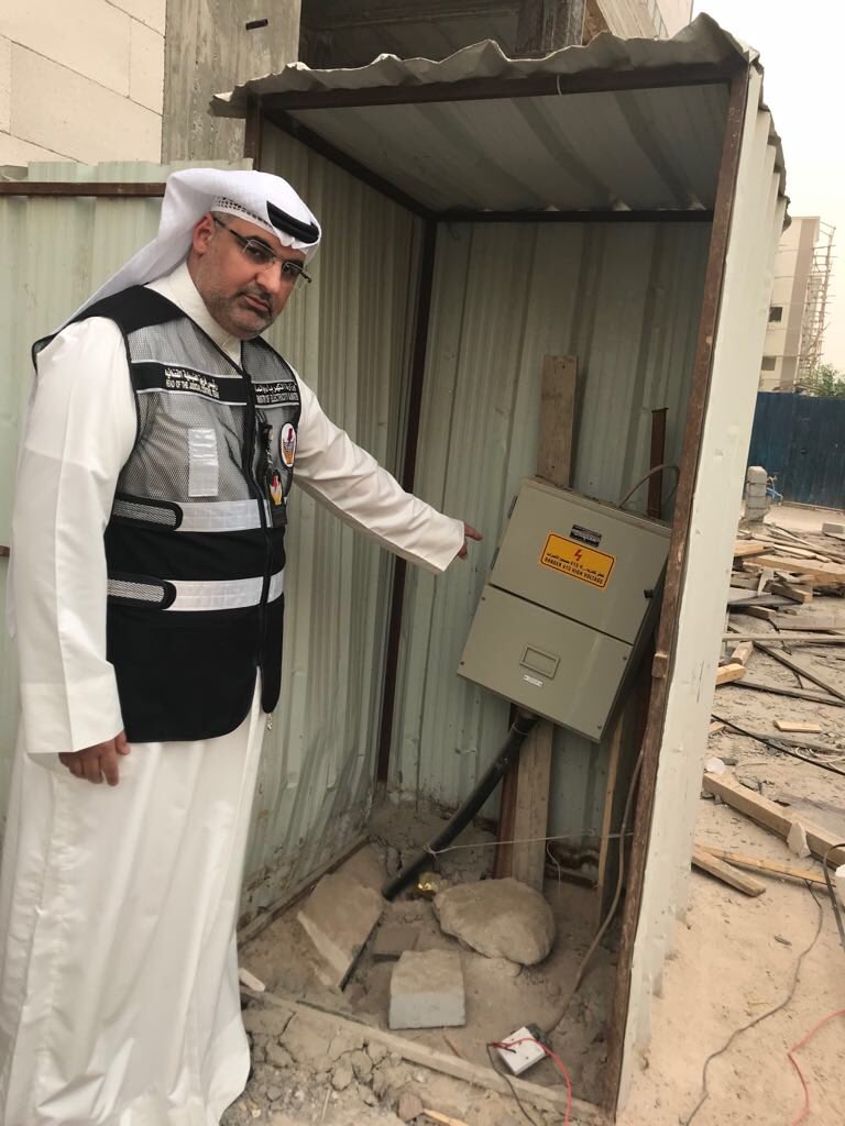 “ضبطية الكهرباء” يشن حملة موسعة على مخالفات هدم المباني دون قطع التيار