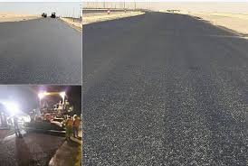 انجاز 23 % من مشروع تطوير الطريق الواصل بين “ميناء الزور” و”الوفرة”