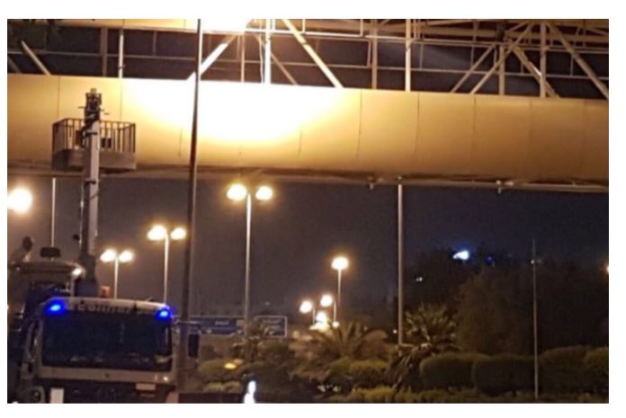 افتتاح ثلاثة جسور مشاة بين خيطان والفروانية خلال الأسبوعين القادمين