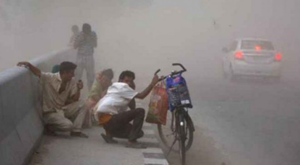 47 قتيلاً ومصاباً في عاصفة رملية بـ #الهند