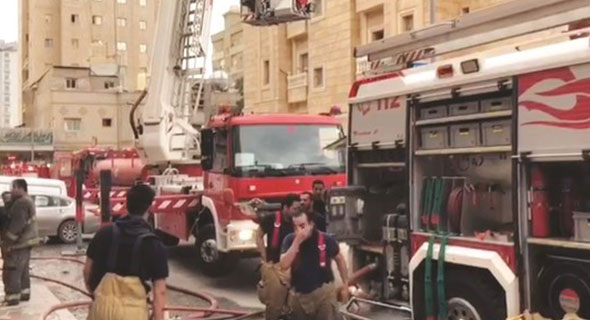 إنقاذ وافدين حاصرتهم ألسنة اللهب والدخان في خيطان