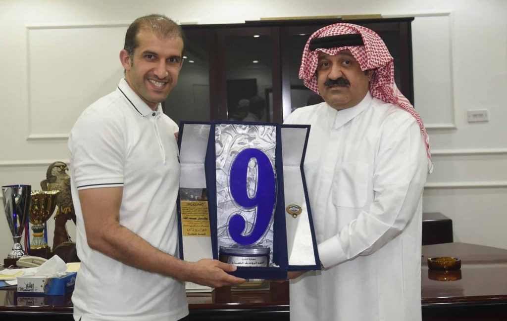 تكريم بشار عبدالله أمام المنتخب المصري الجمعة المقبل