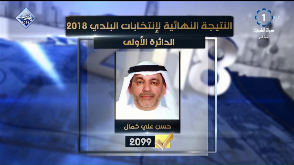 #بلدي2018: حسن كمال يفوز بمعقد الدائرة الأولى #المجلس_البلدي