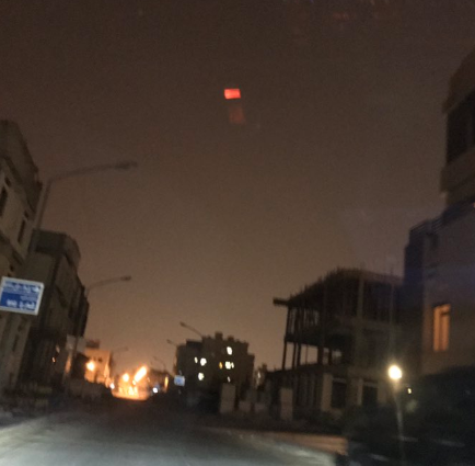 صورة | شوارع الفنيطيس بلا كهرباء