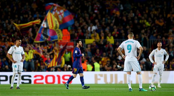 بالفيديو… #برشلونه_ريال_مدريد تعادل مثير.. وإصابة وطرد
