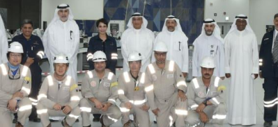 افتتاح غرفة التحكم المركزية الجديدة بمصفاة ميناء عبدالله