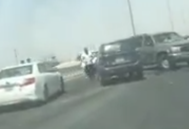 حادث على الدائري السادس
