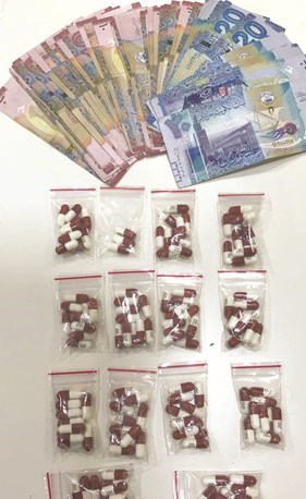 133 حبة لاريكا ضبطت مع مدين بـ 33 ألف دينار