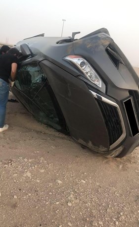 إصابة 5 وافدين في إنقلاب مركبة قبل الإفطار على العبدلي