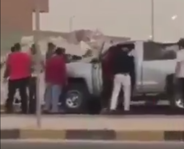 بالفيديو …هوشة شبابية في #الخيران
