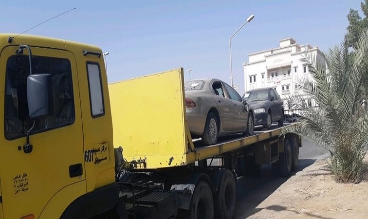 حجز وإنذار 500 مركبة في مبارك الكبير