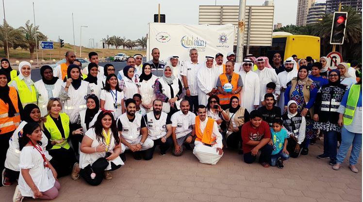 14 ألف متطوع شاركوا في حملة “معا.. رمضان بلا حوادث”