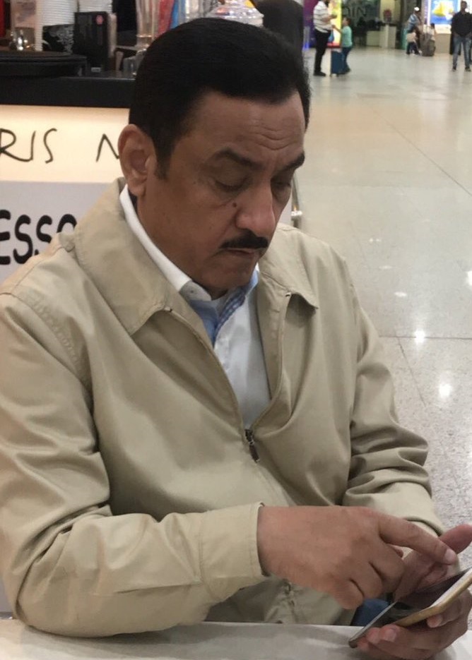 شاهد… #مسلم_البراك يغادر البلاد