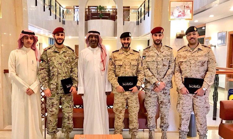 تخريج عدد من الضباط الكويتيين في السعودية