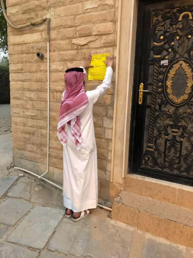 توجيه 6 انذارات تعدي على أملاك الدولة بـ #مبارك_الكبير