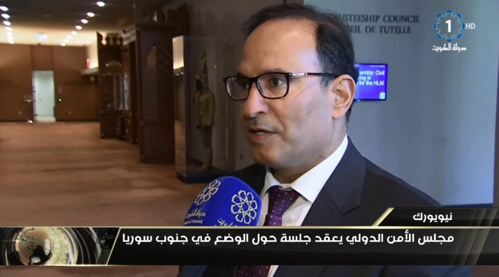 الكويت تطالب السماح للقوافل الانسانية بالوصول إلى جميع المناطق السورية
