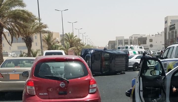 صورة | وفاة شخص وإصابة اثنين في حادث مؤلم على “السادس”