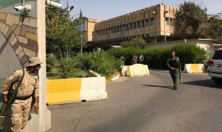 تفجير انتحاري داخل مقر مبنى محافظة أربيل العراقية