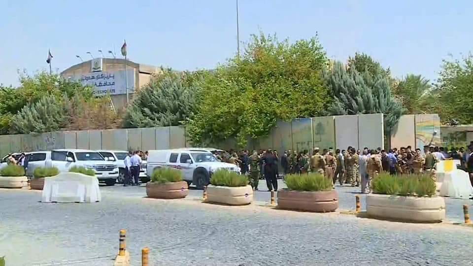 مقتل منفذي عملية اقتحام مبنى محافظة أربيل
