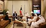 الجار الله يجتمع مع السفير المصري