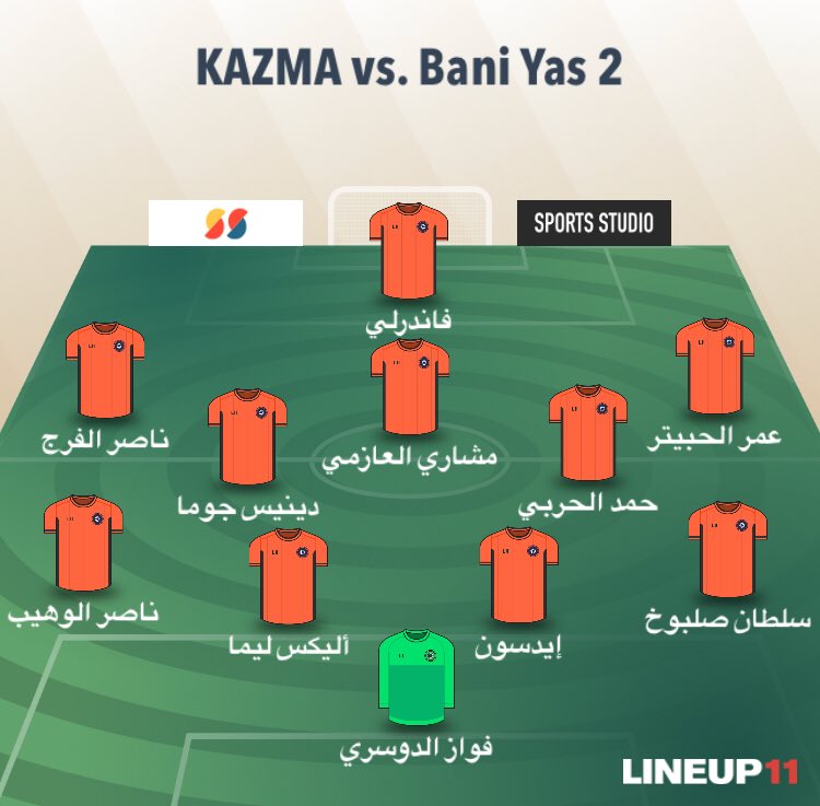 كاظمة يفوز على بني ياس الإماراتي بـ7 أهداف