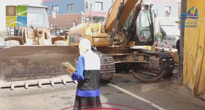 ڤيديو | ورشة تصليح سيارات تسرب زيوت المركبات على الأرض
