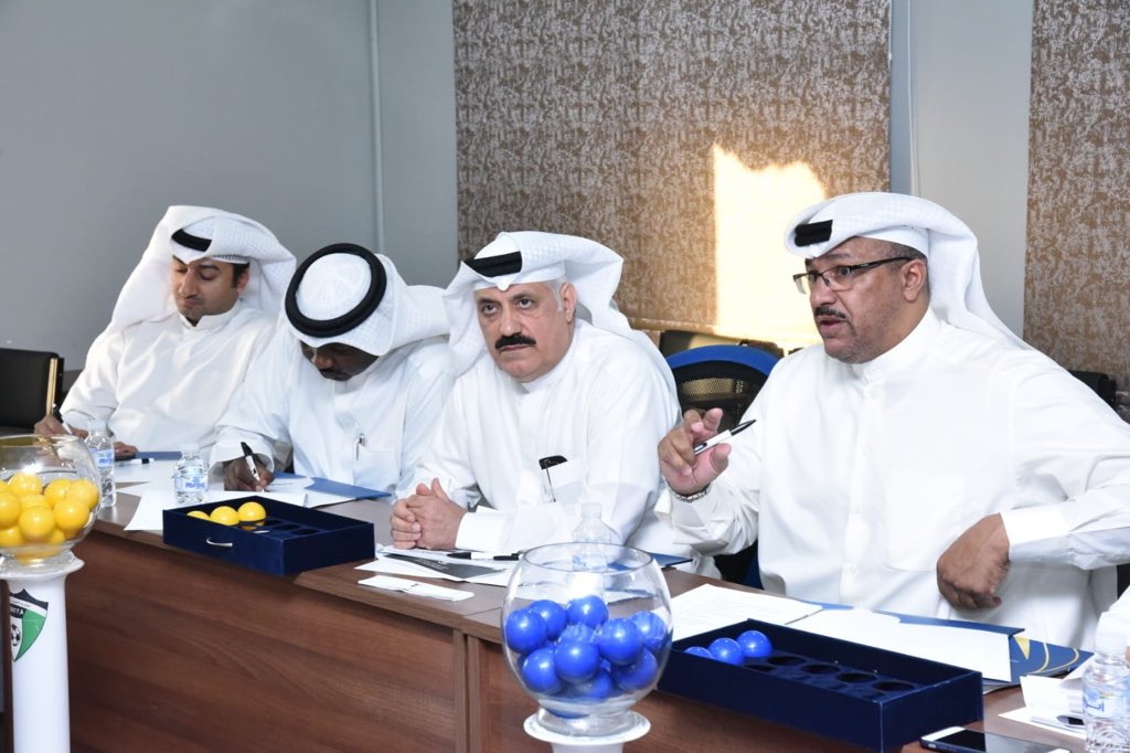 اجراء مراسم قرعة بطولات دوري الشباب والناشئين والأشبال