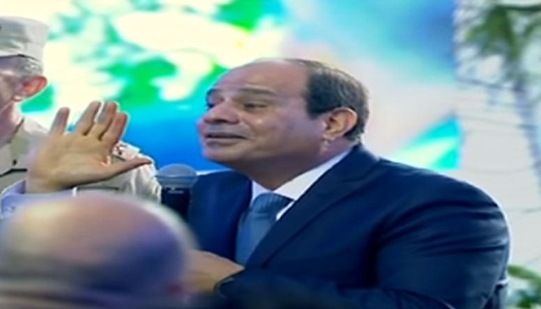 بالڤيديو | السيسي للمصريين: “مفيش حاجة ببلاش خلاص!”
