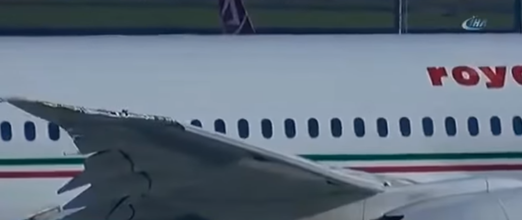 بالڤيديو | لحظة تصادم طائرة ركاب مغربية بأخرى تركية في مطار أتاتورك!
