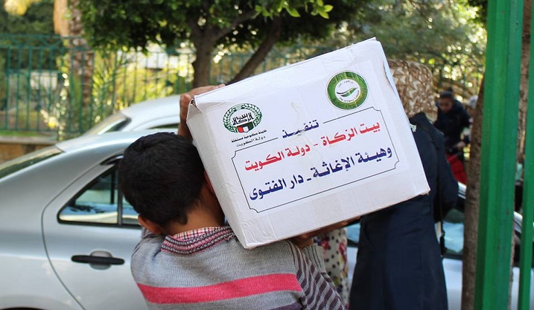 حملة إغاثية كويتية لـ 4 آلاف أسرة سورية بكلفة 200 ألف دولار