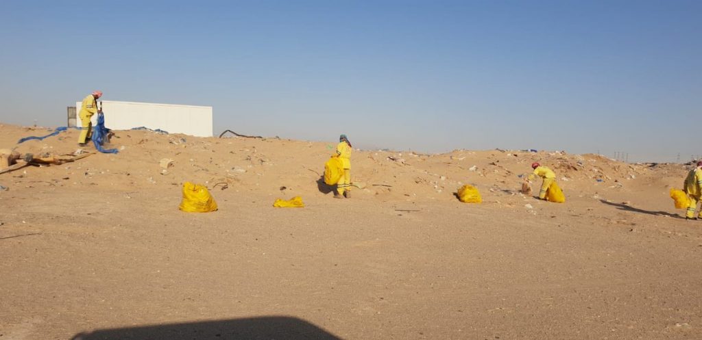 5 تعهدات وانذار في 5 مناطق بالجهراء