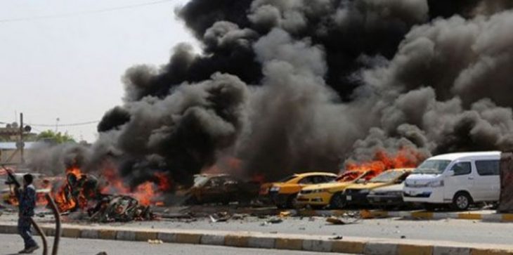 مصرع 8 من الحشد الشعبي بانفجار سيارة في العراق