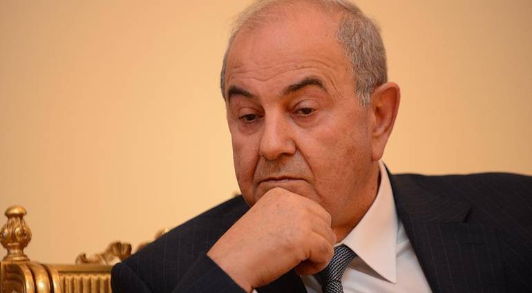 اياد علاوي يطلب من الكويت المساعدة في أزمة البصرة
