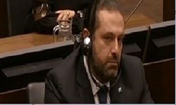 سعد الحريري يحضر محاكمة قتلة والده