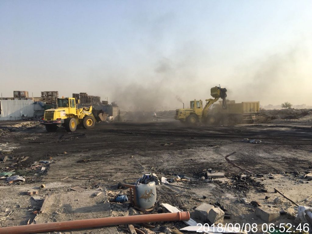 بالصور | حملة على المخلفات في منطقة كبد