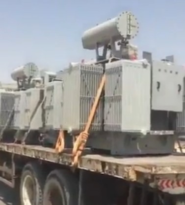 فيديو| بدء تركيب محولات المحطات الفرعية للكهرباء في #الوفرة_الجديدة