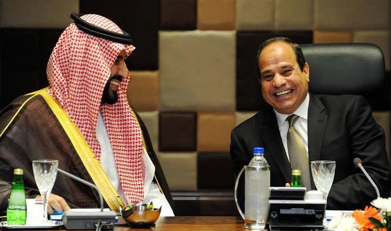 اتصال هاتفي بين الرئيس المصري وولي العهد السعودي