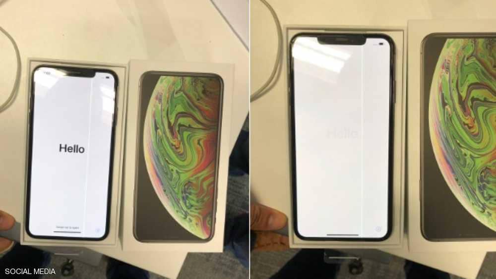 “مشكلة” بشاشة آيفون XS MAX في يوم وصوله للأسواق
