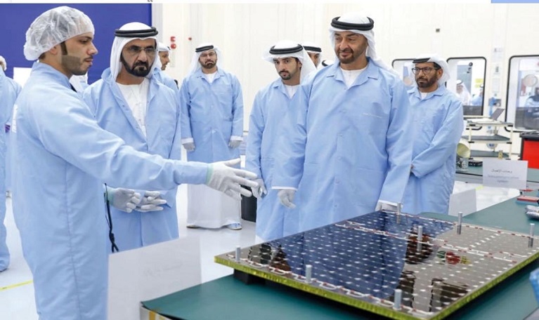 #محمد_بن_زايد: إطلاق #خليفة_سات.. إنجاز إماراتي غير مسبوق