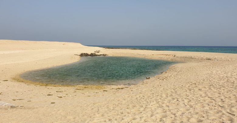 اكتشاف بحيرة مائية جديدة في جزيرة «كُبّر»