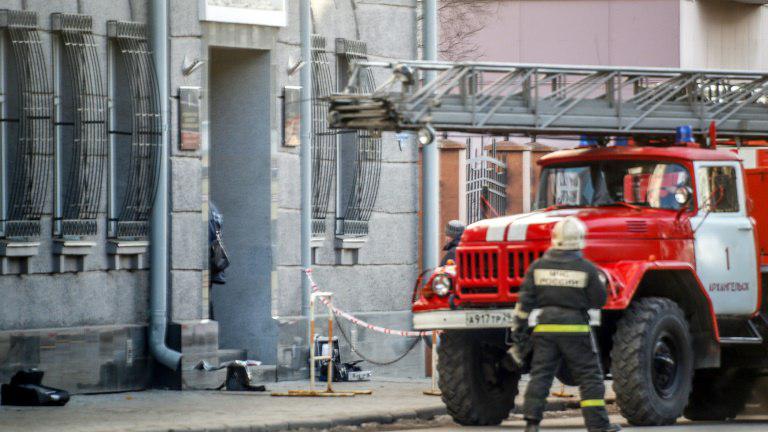 ثلاثة جرحى في تفجير انتحاري نفذه فتى في فرع للاستخبارات الروسية