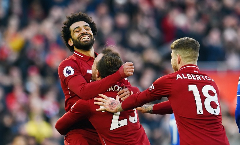 #محمد_صلاح يترشح للاعب الشهر في ليفربول