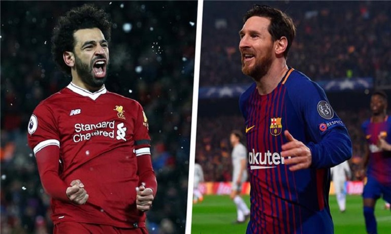 ميسي يطالب إدارة #برشلونة بالتعاقد مع #محمد_صلاح