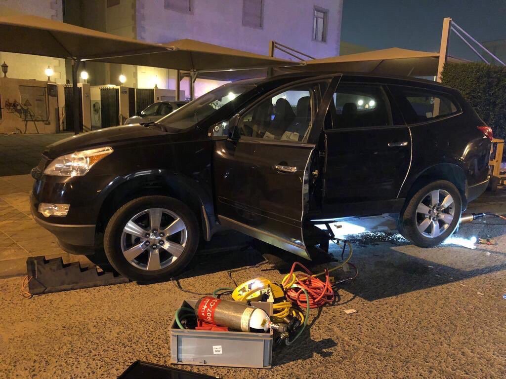وفاة الطالبة #إيمان_العنزي إثر تعرضها لحادث دهس