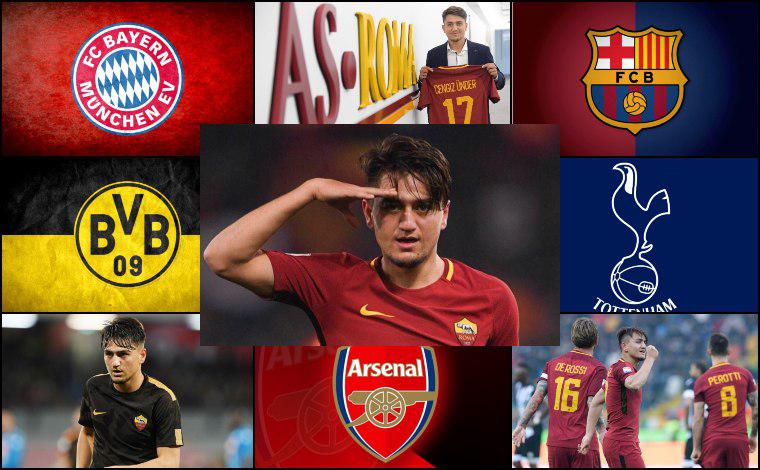 بينهما برشلونة وبايرن ميونيخ.. كبار أوروبا يرغبون في التعاقد مع «جوهرة» روما الإيطالي